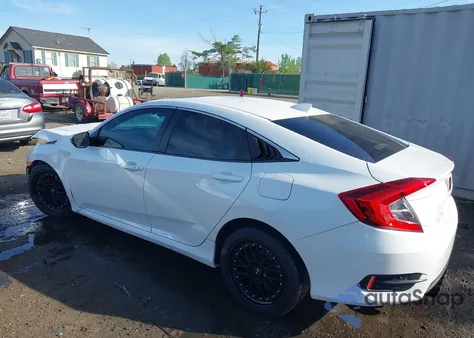 2018 Honda Civic Ex from USA, damaged, VIN 19XFC2F7XJE018967